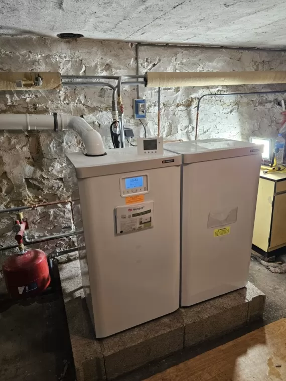 Remplacement d'une chaudière gaz à Damparis, Dole, SARL Antoine Ryat
